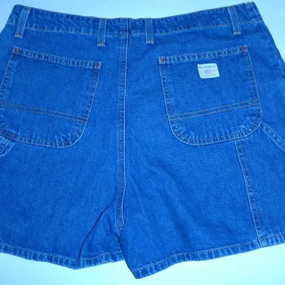 Ralph Lauren Casual Carpenter-Style Shorts - Blue - Picture 3 of 11